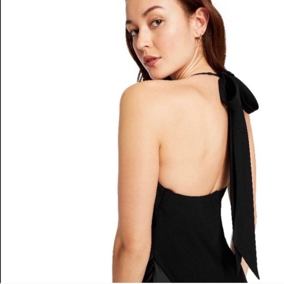NWT! SOLD OUT STYLE! Flattering Target CUSHNIE Black Slip Dress LIMITED EDITION - Picture 7 of 13